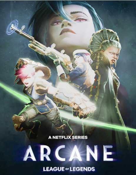 CAST OF ARCANE DISPLAYED in official poster